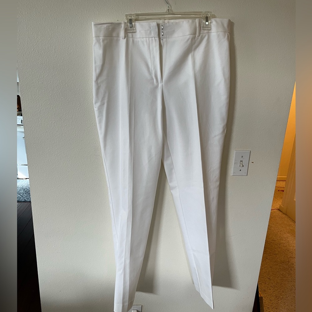 16 Tall off white Liz Claiborne dress pants.